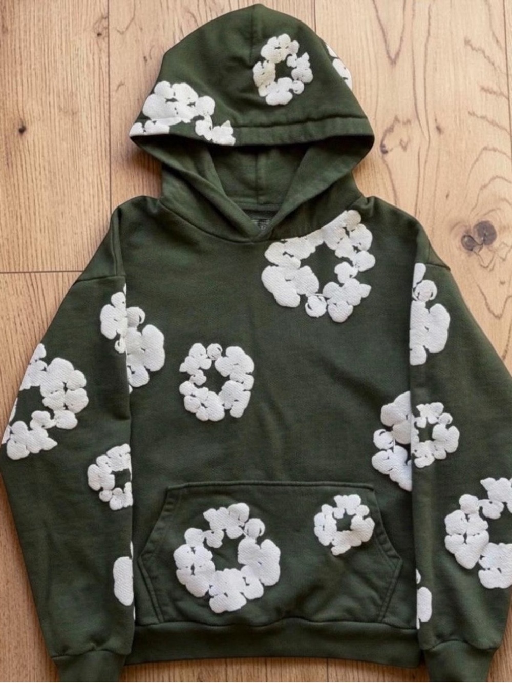 Denim Tears Green Hoodie